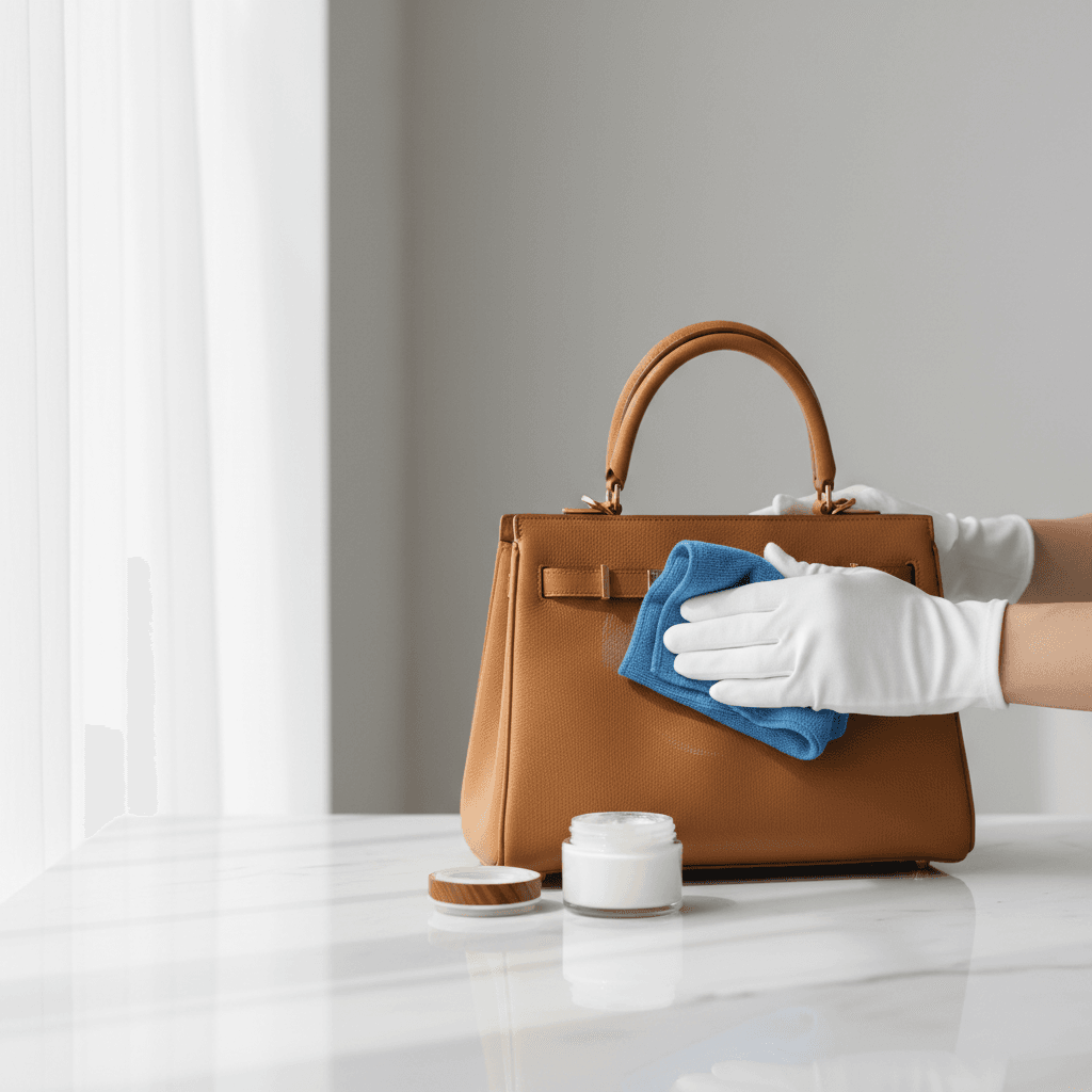 Designer-Tasche professionell reinigen lassen