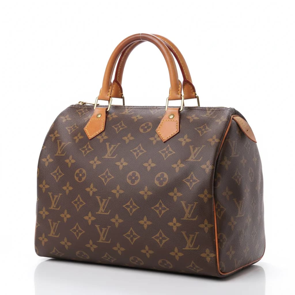 Louis Vuitton Speedy — Fleckenentfernung — Nachher