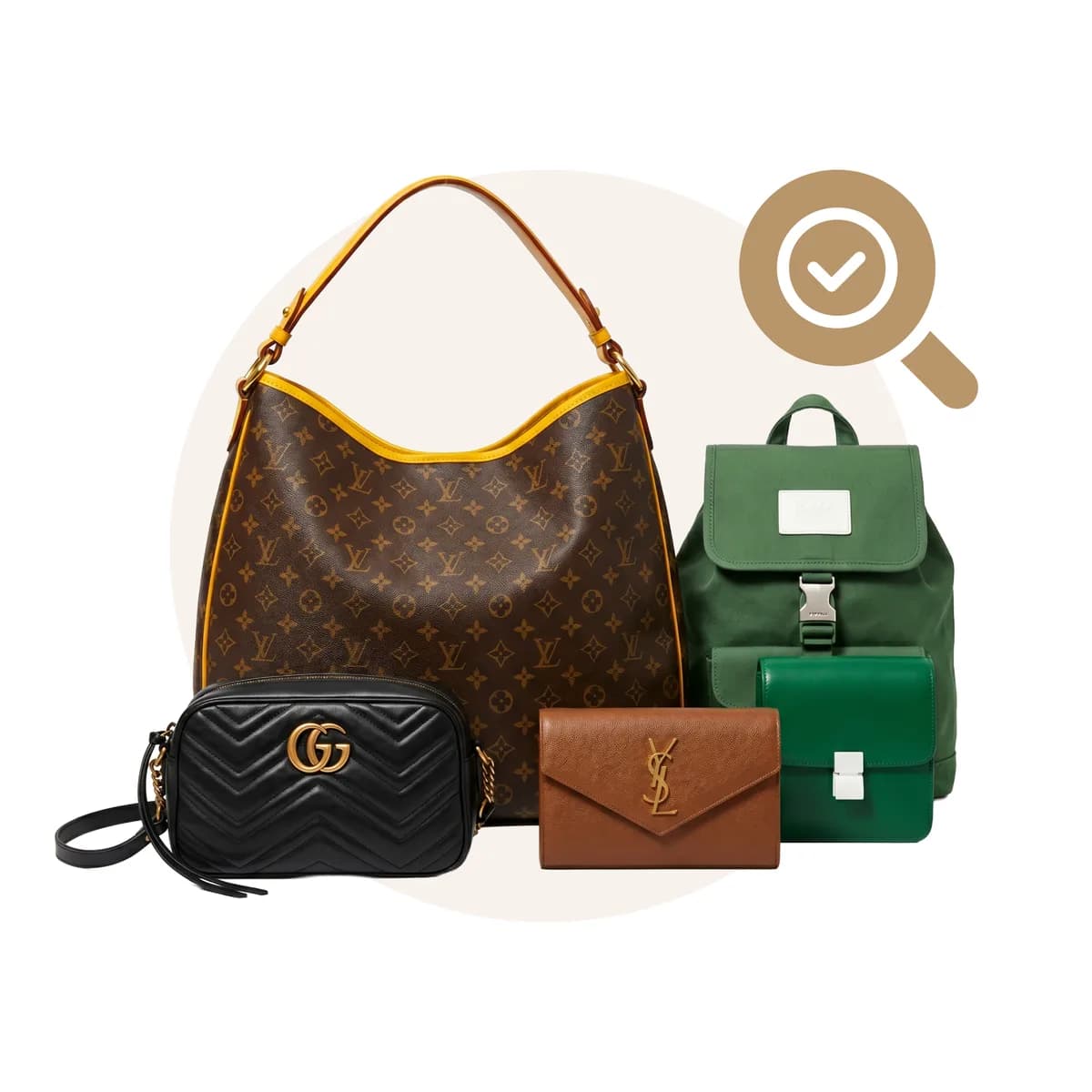 Echtheitsprüfung von Designer Handtaschen