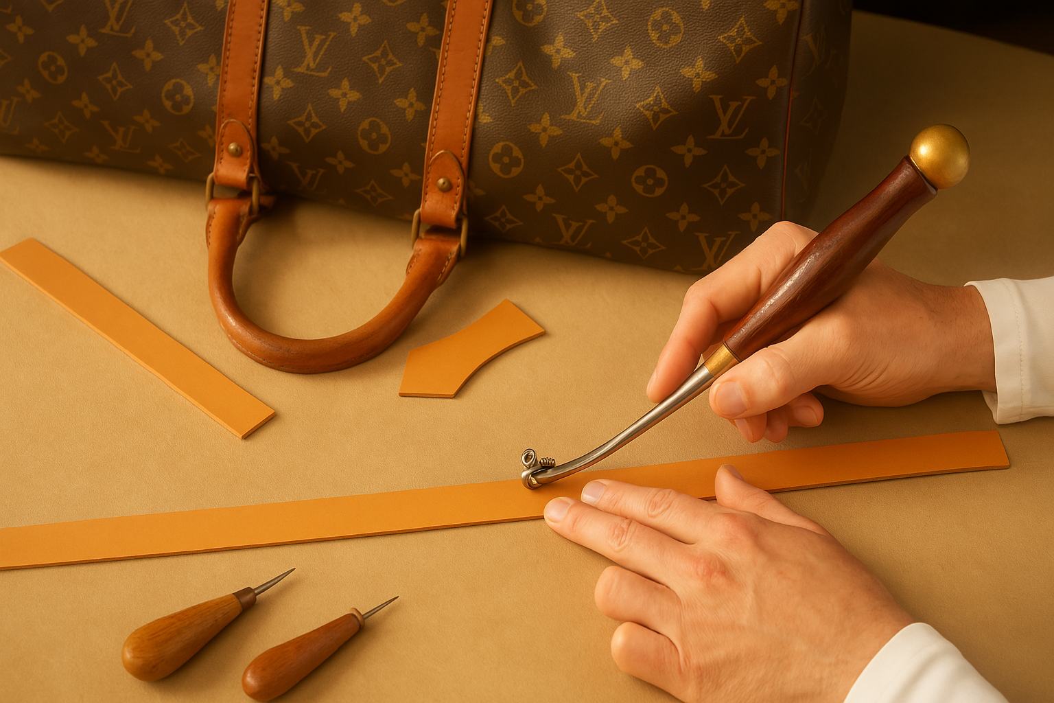 Repariert Louis Vuitton Taschen?