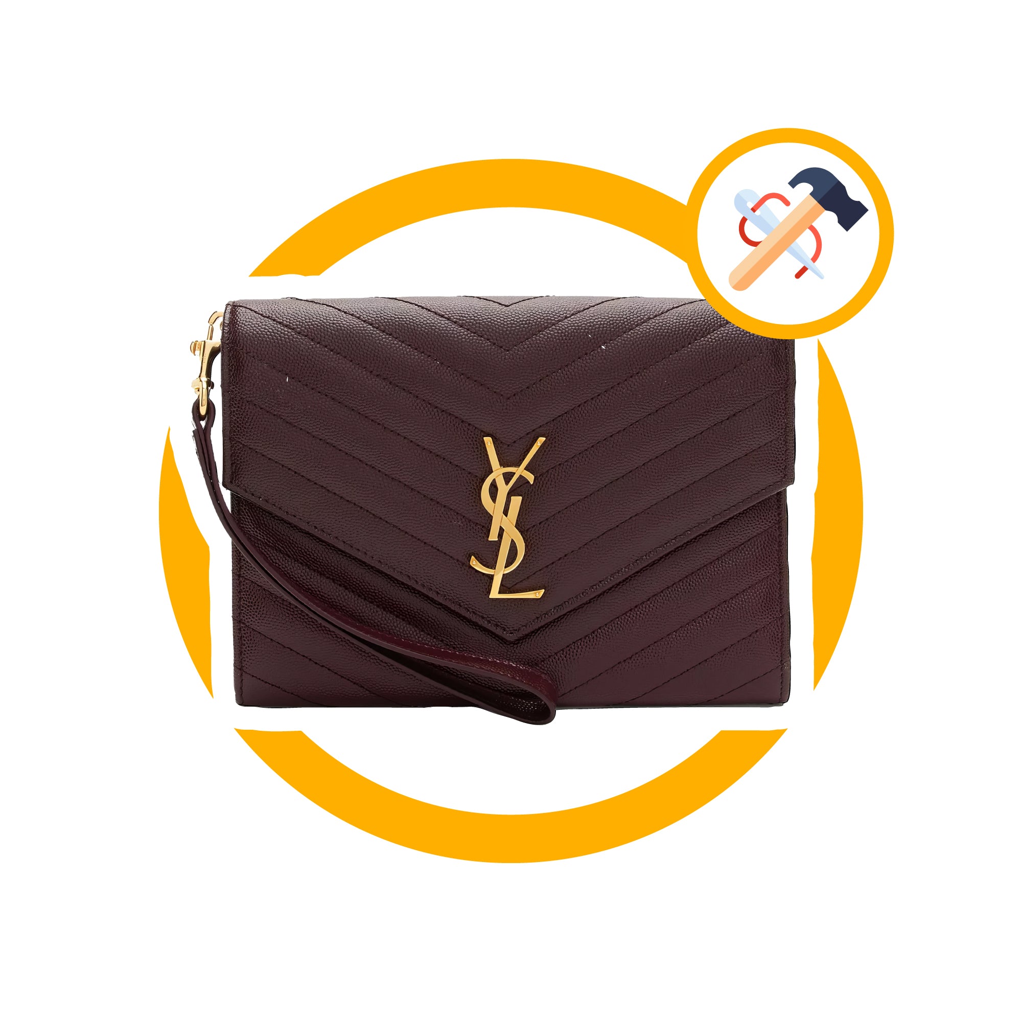 Saint laurent bag repair deals